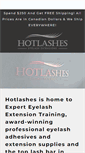 Mobile Screenshot of hotlashes.ca